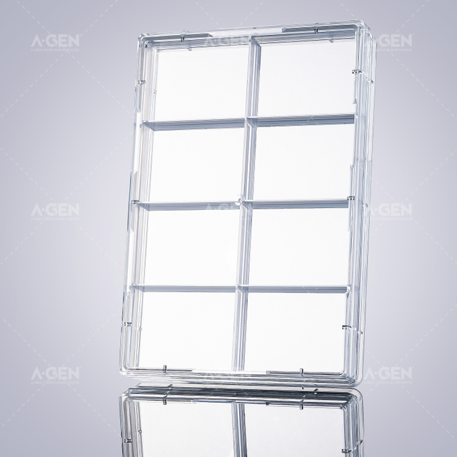 爱津 4 孔 / 8 孔方形细胞培养板