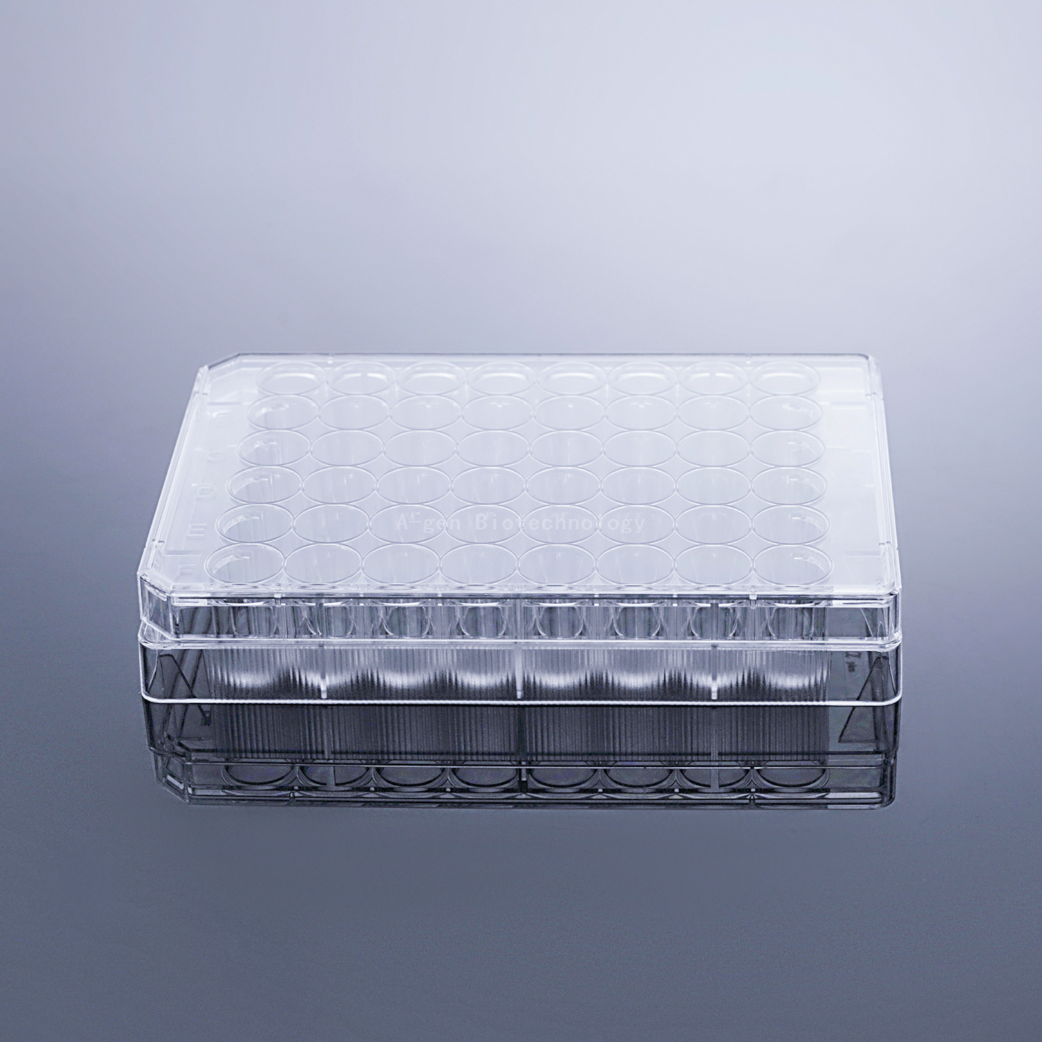 48孔透明板，透明盖，TC处理无菌，吸塑盒装