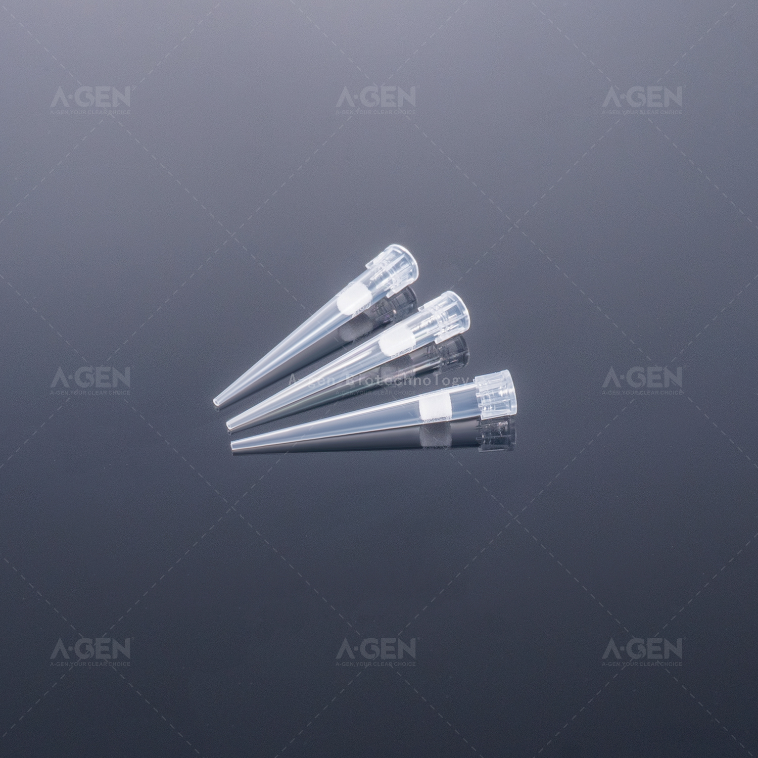 安捷伦 30μL 384 孔透明移液器吸头（架式，灭菌），用于液体转移 VT384-30-RSL 低残留 无过滤器
