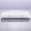 100μL，96孔PCR板，半裙边，标记清晰，白色