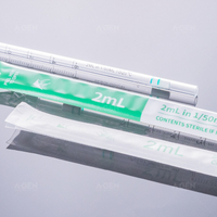 2ml （绿）一次性血清移液管、灭菌 (纸塑装）