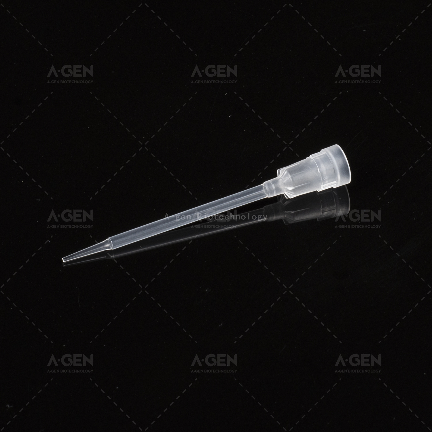 Tecan LiHa 50μL 透明 PP 移液器吸头（架式，灭菌），用于液体转移，无过滤器 TT-50-RS